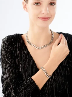 Naszyjnik ze stali szlachetnej