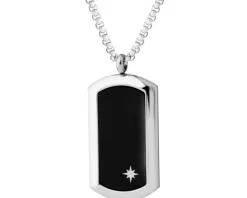 Naszyjnik ze stali szlachetnej