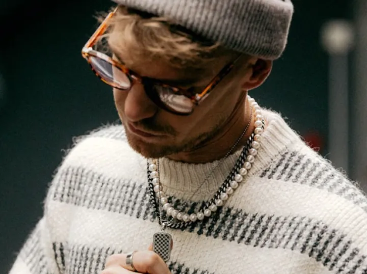 Naszyjnik ze stali szlachetnej