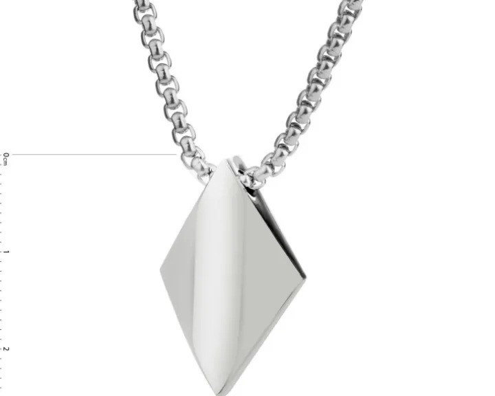 Naszyjnik ze stali szlachetnej