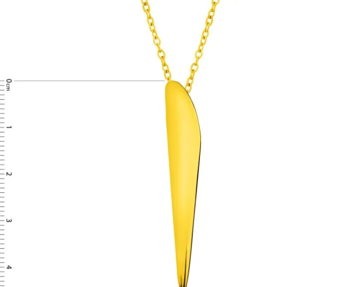 Naszyjnik ze stali szlachetnej