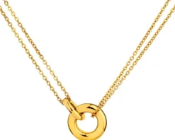 Naszyjnik ze stali szlachetnej - koła