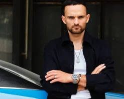 Naszyjnik ze stali szlachetnej