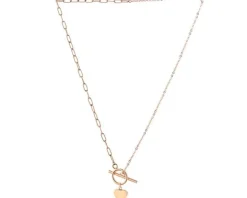 Naszyjnik ze stali szlachetnej - serce