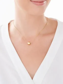 Naszyjnik ze stali szlachetnej - kulka