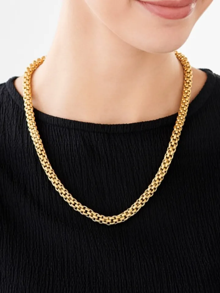 Naszyjnik ze stali szlachetnej