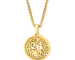 Naszyjnik ze stali szlachetnej