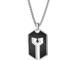 Naszyjnik ze stali szlachetnej - nieśmiertelnik