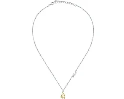 Naszyjnik ze stali szlachetnej - wachlarz, Karl Lagerfeld