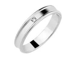 Obrączka srebrna