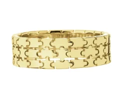 Obrączka srebrna - puzzle