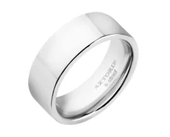 Obrączka ze stali szlachetnej
