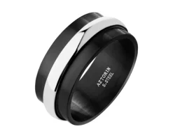 Obrączka ze stali szlachetnej