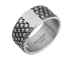 Obrączka ze stali szlachetnej