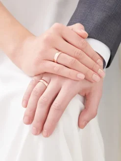 Obrączki Ślubne Apart.  Różowe złoto. Wzór 268/R