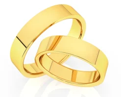 Obrączki Ślubne Apart.  Żółte złoto. Wzór 239