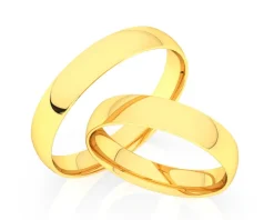 Obrączki Ślubne Apart.  Żółte złoto. Wzór 31