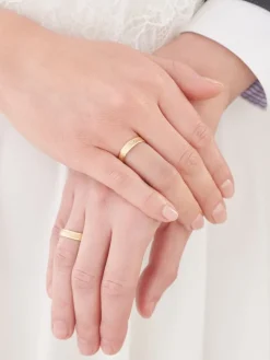 Obrączki Ślubne Apart.  Żółte złoto. Wzór 4/283