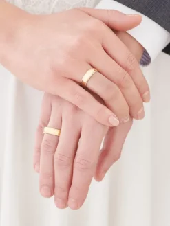 Obrączki Ślubne Apart.  Żółte złoto. Wzór 288