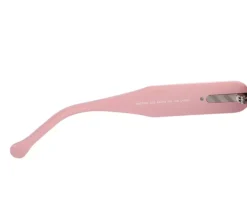 Okulary przeciwsłoneczne damskie, kocie oczy, różowe