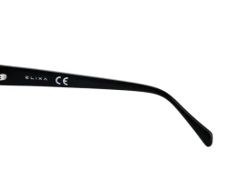 Okulary przeciwsłoneczne damskie, prostokątne, czarne