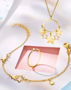 Pierścionek srebrny - gwiazda