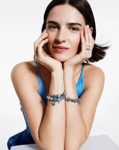 Pierścionek srebrny - kulki