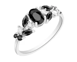 Pierścionek srebrny z cyrkoniami