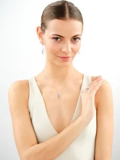 Pierścionek srebrny z cyrkoniami