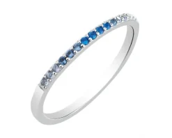 Pierścionek srebrny z cyrkoniami