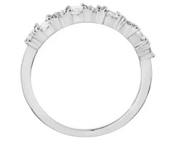 Pierścionek srebrny z cyrkoniami