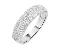 Pierścionek srebrny z cyrkoniami