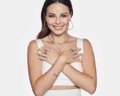 Pierścionek srebrny z cyrkonią - serce