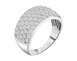 Pierścionek z białego złota z brylantami laboratoryjnymi - 2,00 ct - próba 585