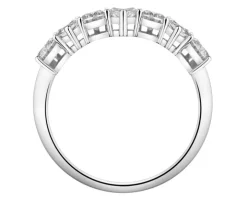 Pierścionek z białego złota z diamentami - 1,72 ct - próba 750