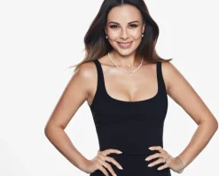 Pierścionek z białego złota z brylantami - 0,20 ct - próba 585