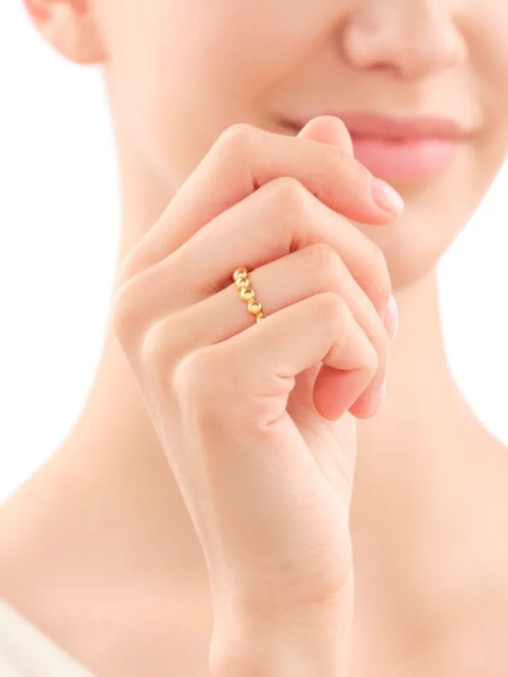 Pierścionek ze stali szlachetnej