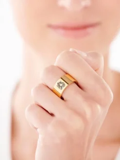 Pierścionek ze stali szlachetnej