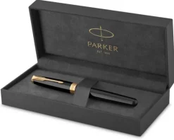 Pióro kulkowe Parker Sonnet black lacquer GT