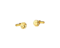 Spinki do mankietów srebrne pozłacane