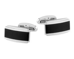 Spinki do mankietów ze stali szlachetnej