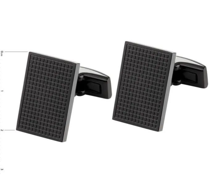 Spinki do mankietów ze stali szlachetnej