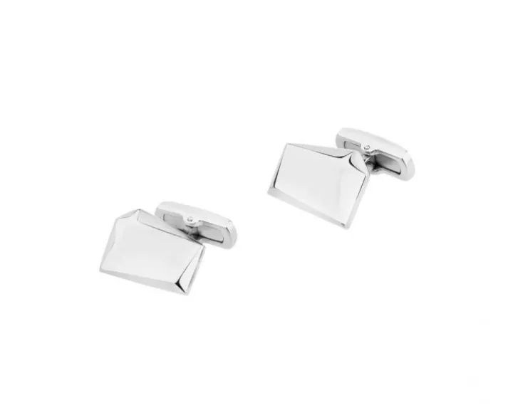 Spinki do mankietów ze stali szlachetnej