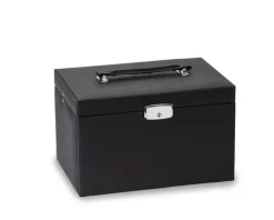 Szkatułka na biżuterię w kolorze czarnym