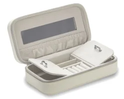 Szkatułka na biżuterię w kolorze ecru