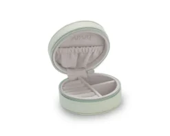 Szkatułka na biżuterię w kolorze zielonym