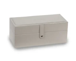 Szkatułka na cztery zegarki w kolorze szarym