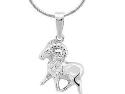 Zawieszka srebrna - Baran