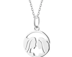 Zawieszka srebrna - Bliźnięta