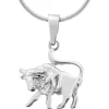 Zawieszka srebrna - Byk